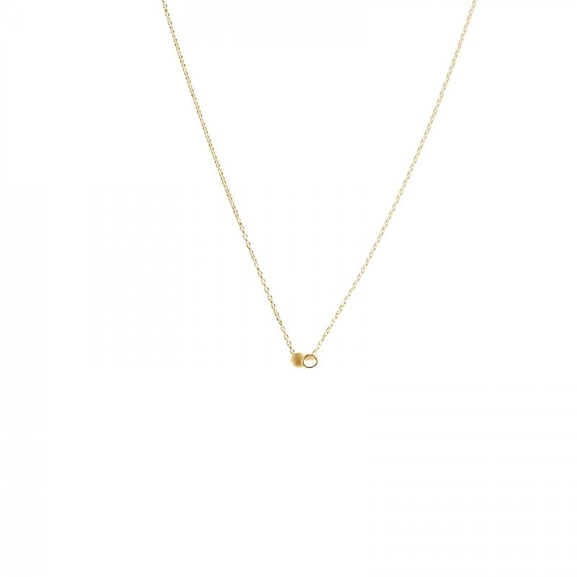 Rocky Shore Drop Necklace Gold Drakenberg Sjölin, Schneller Versand - Nordicspectra.de