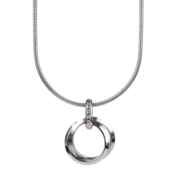 CAROLIN Kort Halsband Stål - Astrid & Agnes - Snabb frakt & paketinslagning - Nordicspectra.se