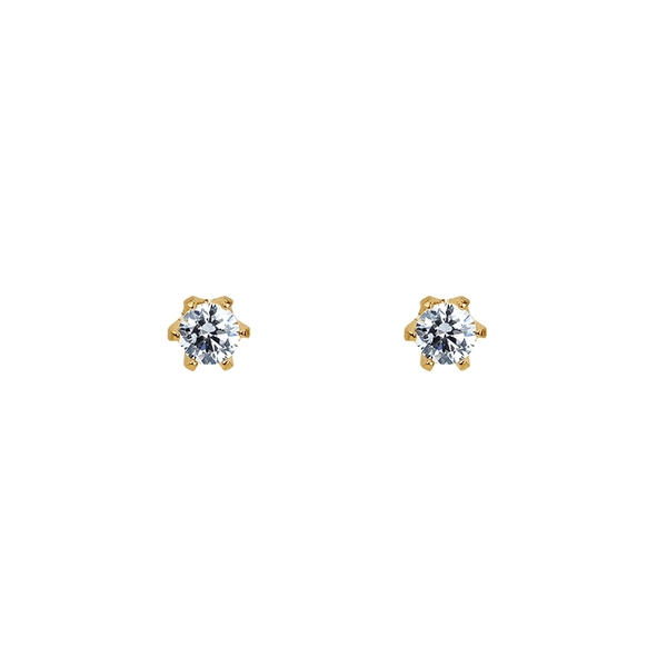 Princess Ear Pin 4 mm Gold von Emma Israelsson, Schneller Versand - Nordicspectra.de