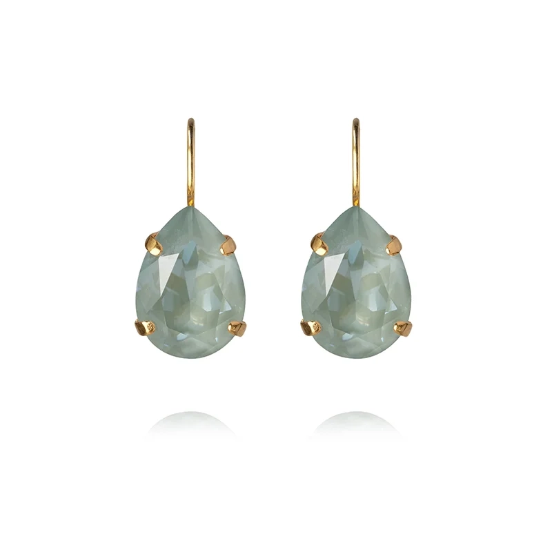 Caroline Svedbom - Mini Drop Clasp Earrings Gold Agave Ignite