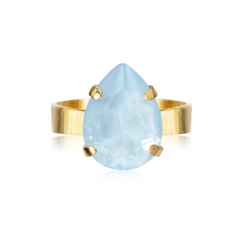 Caroline Svedbom - Mini Drop Ring Gold Sky Ignite