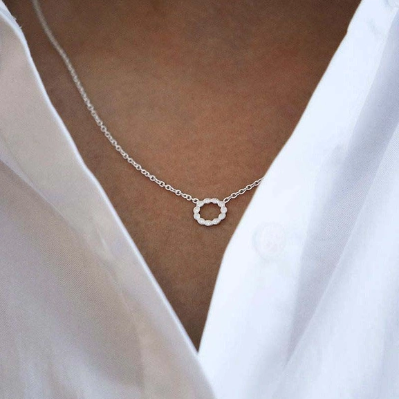Halo Single Necklace - Drakenberg Sjölin Halsband - Snabb frakt & paketinslagning - Nordicspectra.se