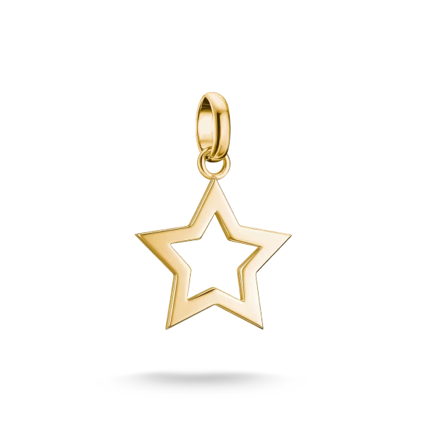 CC Connect Offener Sternanhänger Gold - Thomas Sabo - Nordic Spectra