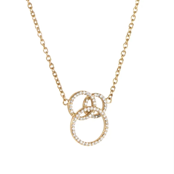 Bubbles & Stars Necklace Gold - Efva Attling - Skandinavisches Design - Nordic Spectra