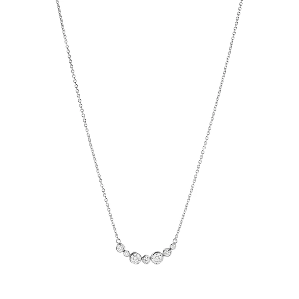 Georg Jensen Signature Diamonds Pendant White Gold - Georg Jensen - Designschmuck mit schnellen und sicheren Lieferungen - Nordic Spectra
