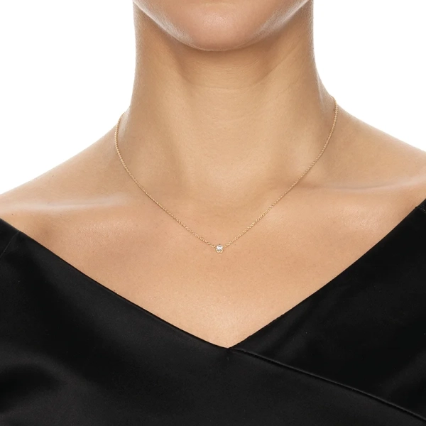 Crown & Stars Necklace 0.19ct Gold - Efva Attling - Sveriges största återförsäljare - Nordic Spectra