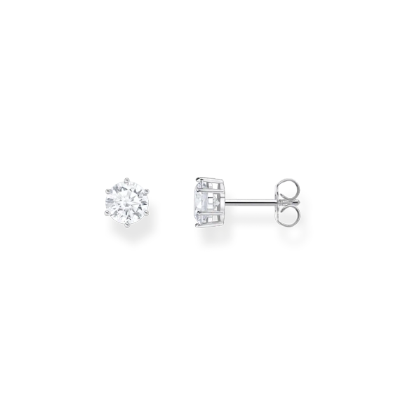 Silverörhängen med Glittrande Briljantslipade Stenar - Thomas Sabo - Snabb leverans & paketinslagning - Nordic Spectra