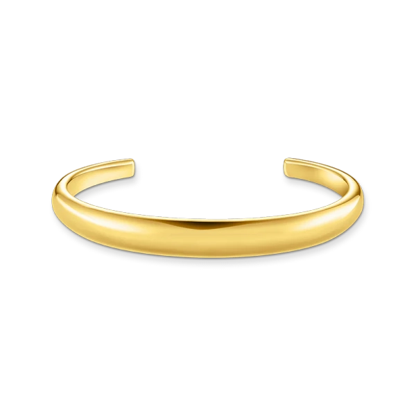 Armreif mit zeitlos-edlem Design vergoldet - Thomas Sabo - Nordic Spectra