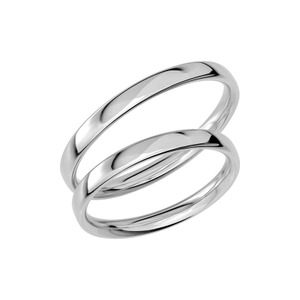 SR1016-2.5 Vitguld - Vigsel- & förlovningsringar - Schalins - Fri storleksändring* - Nordic Spectra