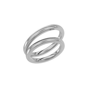 220-2.5 White Gold - Wedding & engagement rings - Schalins - Scandinavian design - Nordic Spectra