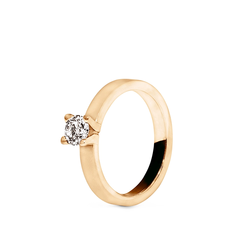 Nordic Spectra – Sofia Solitärring 0,50 ct Guld