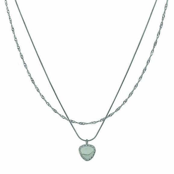KOS Halsband Stål - Astrid & Agnes - Snabb frakt & paketinslagning - Nordicspectra.se