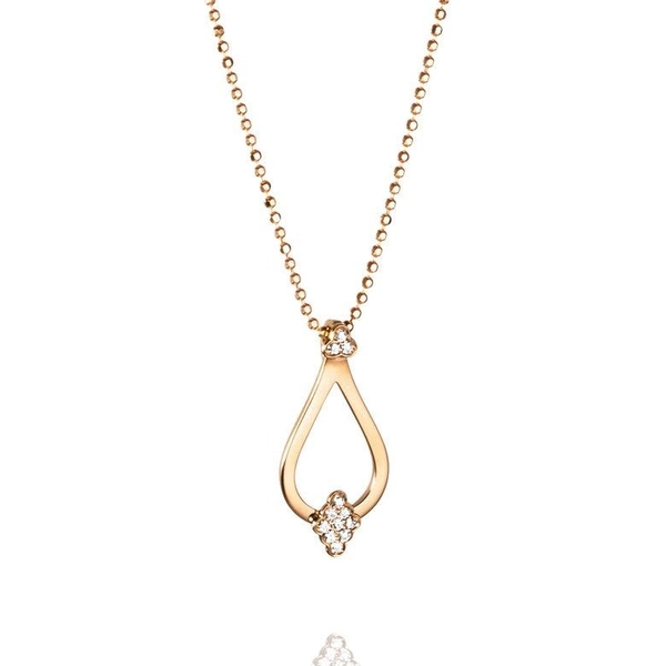 Little Dew Drops & Stars Pendant Gold - Efva Attling halsband - Snabb frakt & paketinslagning - Nordicspectra.se