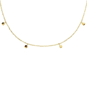 Guldhalsband från Edblad med tärningsberlock