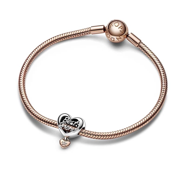 „Love You Best Friend“ Herz-Charm von PANDORA, Schneller Versand - Nordicspectra.de