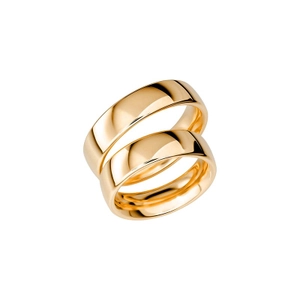 SR1021-6 Gold - Wedding & engagement rings - Schalins - Scandinavian design - Nordic Spectra