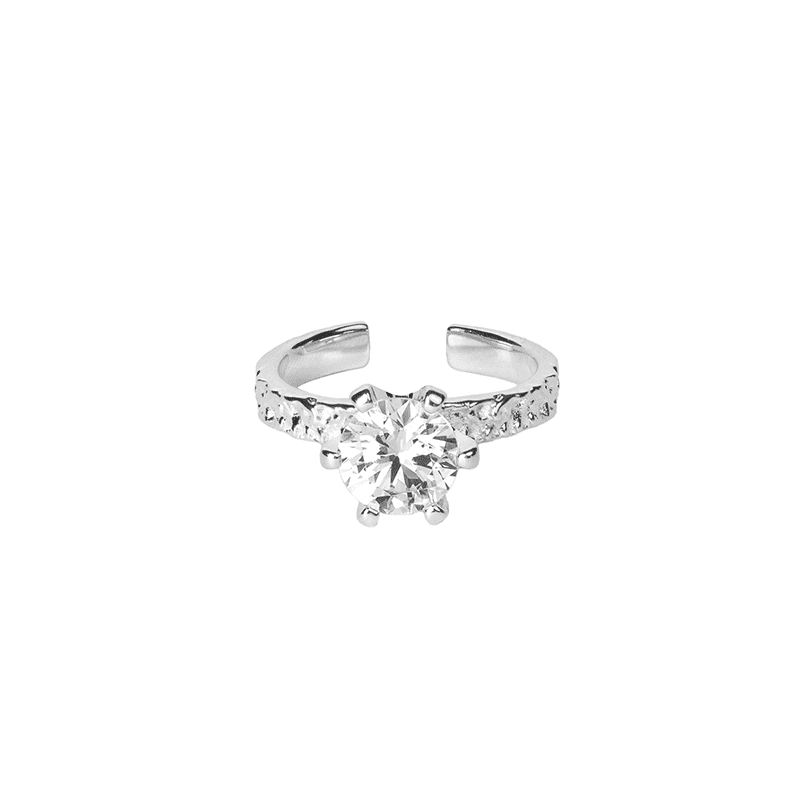 Princess Ring Open Silver