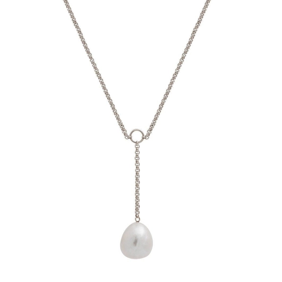 Trellis Y Necklace Steel - Edblad - Snabb frakt & paketinslagning - Nordicspectra.se