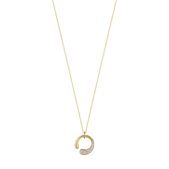 Mercy Kette Gold Mit Diamanten 0.33 ct von Georg Jensen, Schneller Versand - Nordicspectra.de