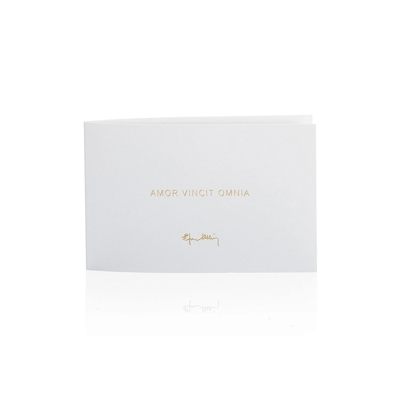 Efva Attling - Greeting Card - Amor Vincit Omnia