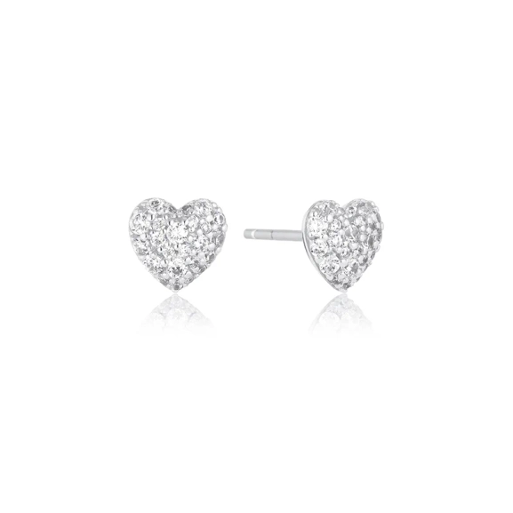 Caro Örhängen i silver med gnistrande Cubic Zirconia-stenar från Sif Jakobs