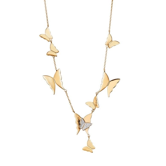Miss Butterfly Air & Stars Necklace - Efva Attling halsband - Snabb frakt & paketinslagning - Nordicspectra.se