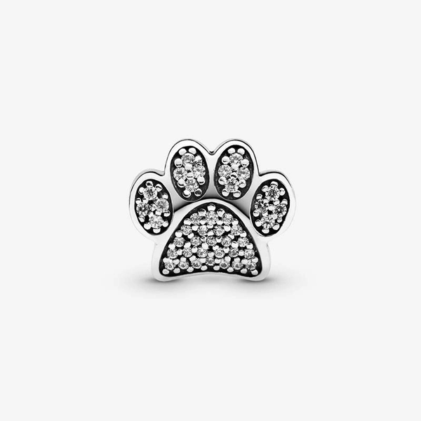 Sparkling Paw Print Charm von PANDORA, Schneller Versand - Nordicspectra.de