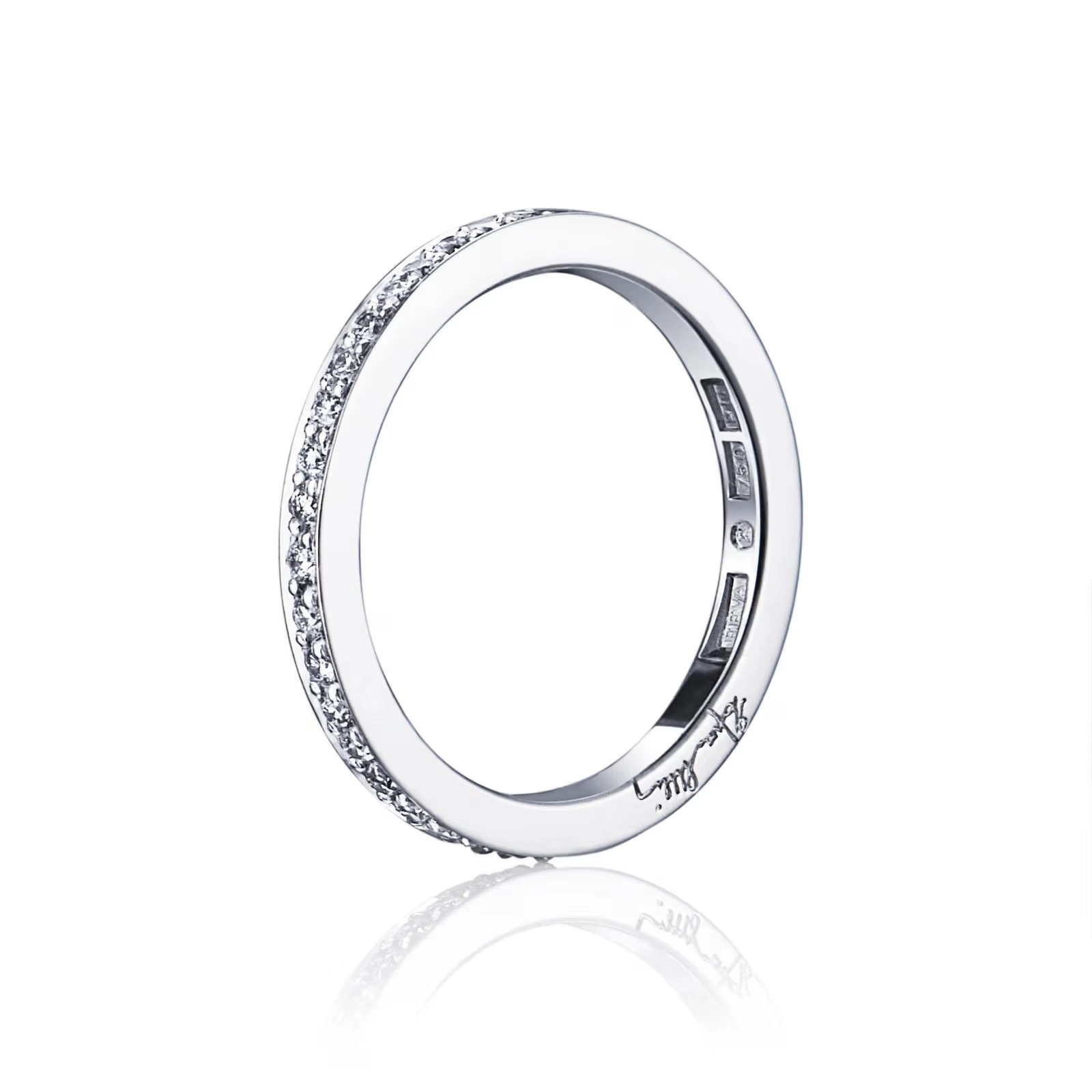 Efva Attling - 21 Stars & Signature Thin Ring White Gold