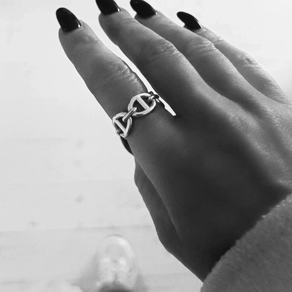 Anchor Ring Silver - Emma Israelsson - 1-2 dagars leverans &  gratis paketinslagning
