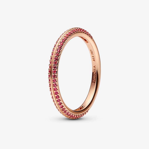 Pandora ME Red Pavé Ring Rosé - PANDORA - Snabb frakt & paketinslagning - Nordicspectra.se