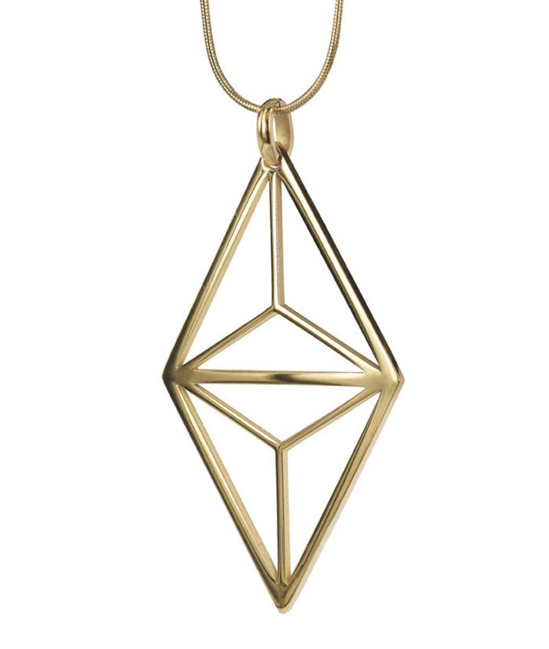 Astrid & Agnes - MIA Långt Halsband Guld