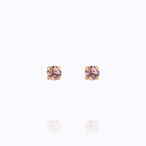 Mini Stud Earrings Gold Light Amethyst - Caroline Svedbom - Nopea toimitus ja lahjapakkaus - Nordic Spectra