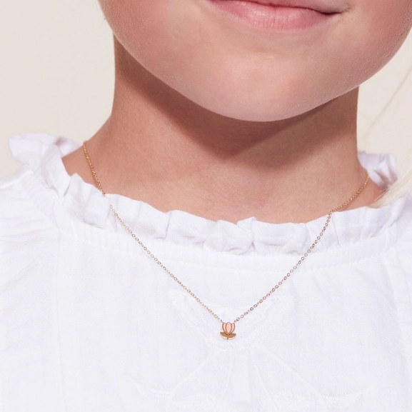 Tulip Necklace Child Gold - Edblad - Snabb frakt & paketinslagning - Nordicspectra.se