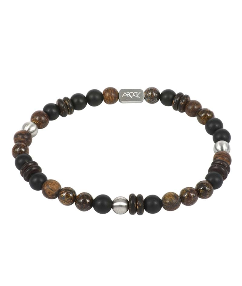 EDDIE Armband Svart/Brunt - AROCK - Snabb frakt & paketinslagning - Nordicspectra.se