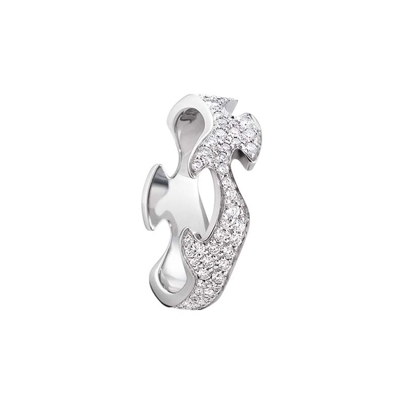 Fusion 3-delad Ring RG/VG/Pavé - Georg Jensen ringar - Snabb frakt & paketinslagning - Nordicspectra.se