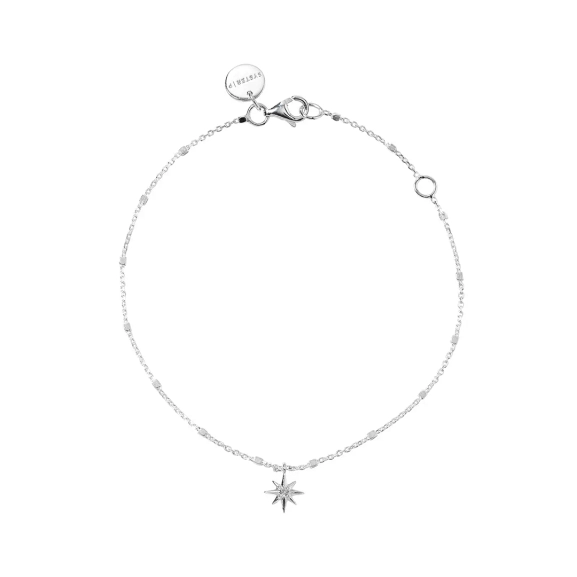 North Star Bracelet Silver - Syster P - Snabb leverans & Gratis paketinslagning - Nordic Spectra