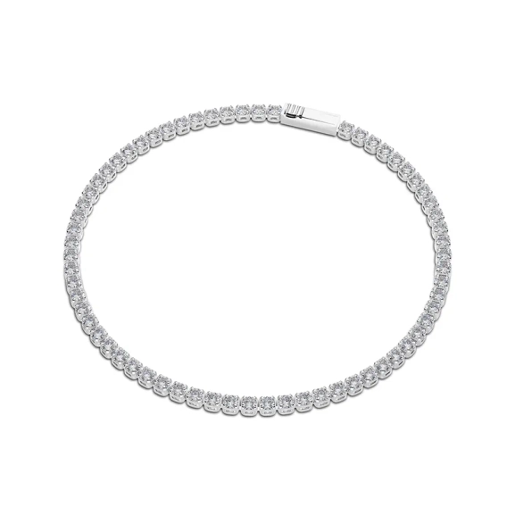 Diamante Tennisarmband i 14K vitguld med gnistrande labbodlade diamanter
