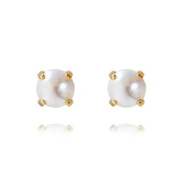 Classic Stud Earrings Gold Pearl - Caroline Svedbom - Nopea toimitus ja lahjapakkaus - Nordic Spectra