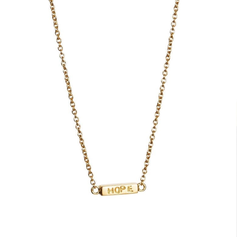 Mini Me Hope Necklace Gold - Efva Attling halsband - Snabb frakt & paketinslagning - Nordicspectra.se