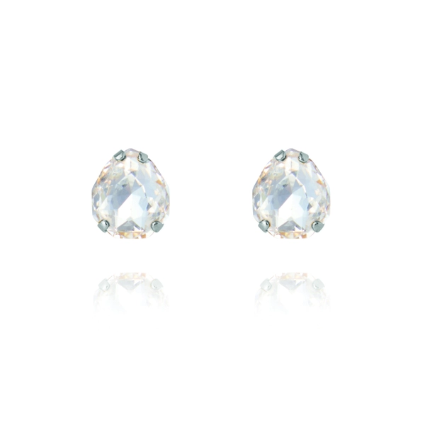 Mini Carlotta Earrings Rhodium Crystal - Caroline Svedbom - Nopea toimitus ja lahjapakkaus