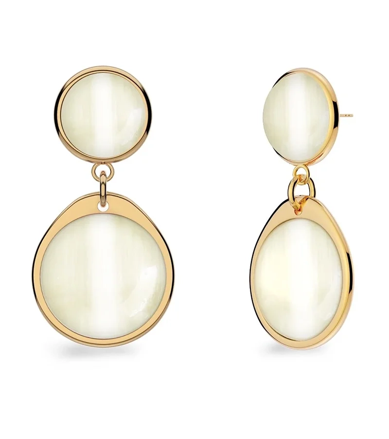 Edblad - Summit Earrings L White Gold