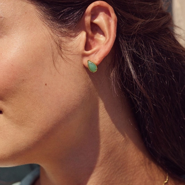 Melina Drop Studs S Gold - Edblad - Snabb frakt & paketinslagning - Nordicspectra.se