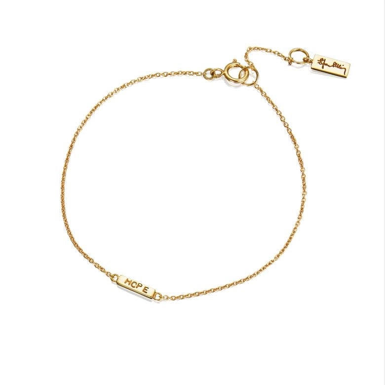 Efva Attling - Mini Me Hope Bracelet Gold