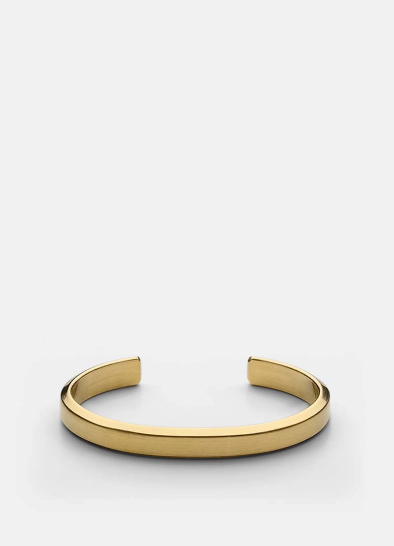 Icon Cuff - Matte Gold - Skultuna - Snabb frakt & paketinslagning - Nordicspectra.se