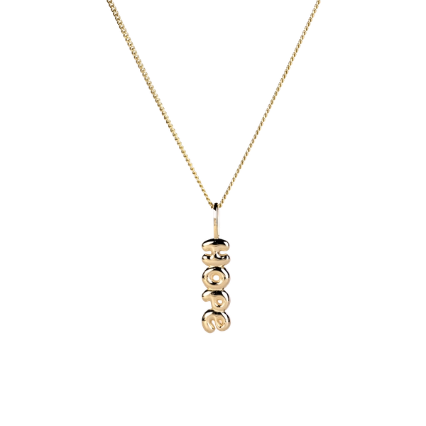 Hope Bubble Necklace Gold