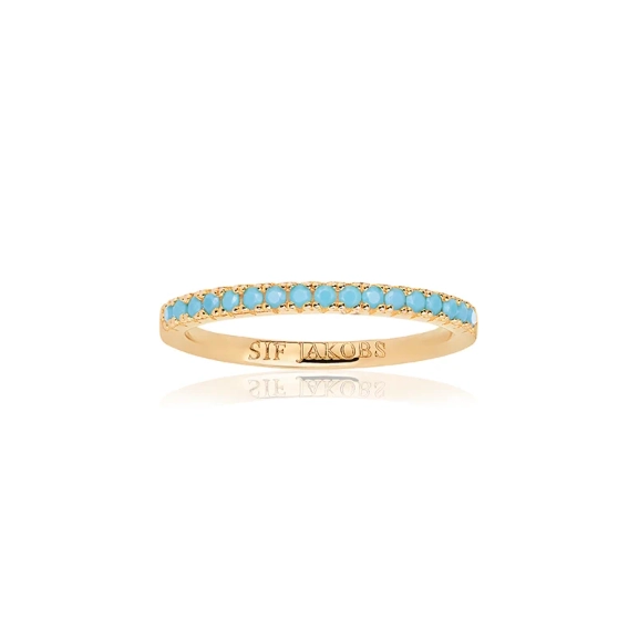 Ellera Ring Turquoise Gold Sif Jakobsilta