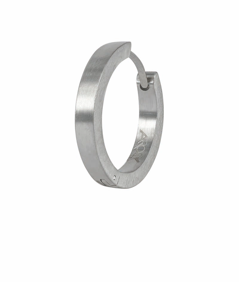 AROCK - WILLE Örhänge Matt Stål