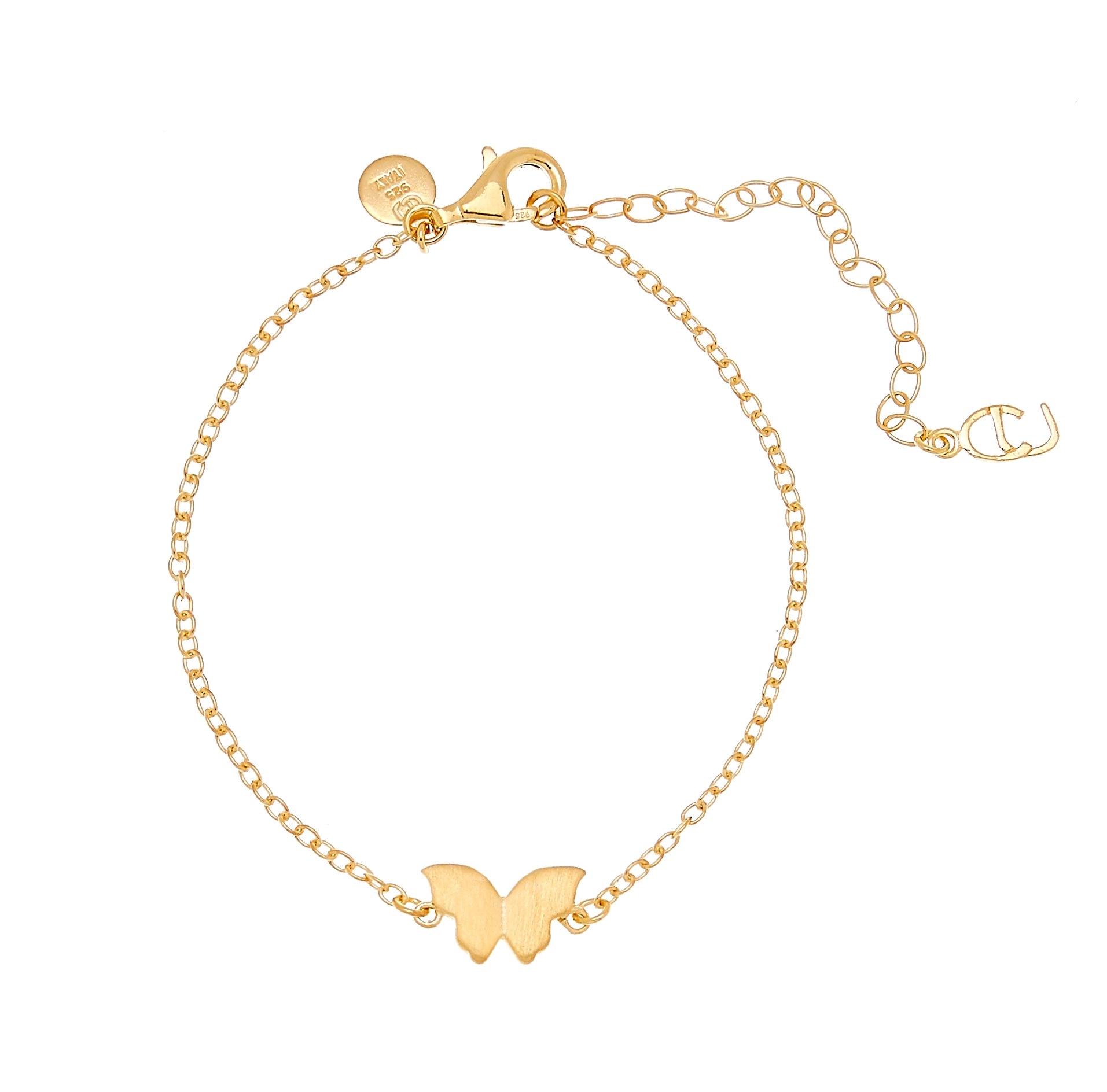 CU Jewellery - Butterfly Bracelet Gold