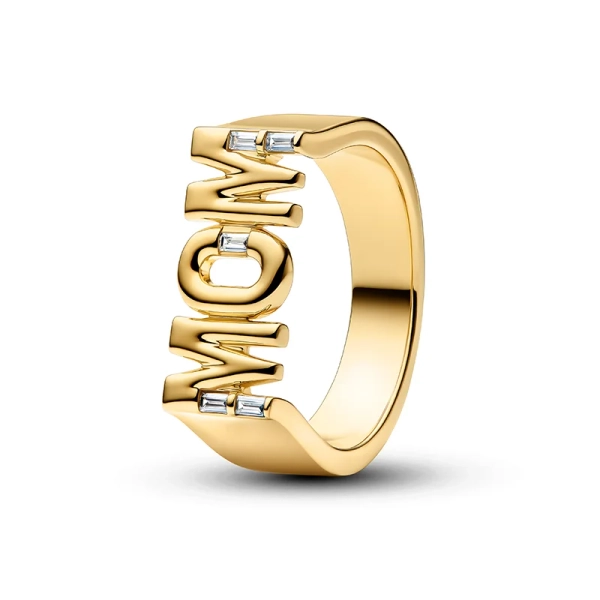 MOM Hoop Ring Gold von Pandora