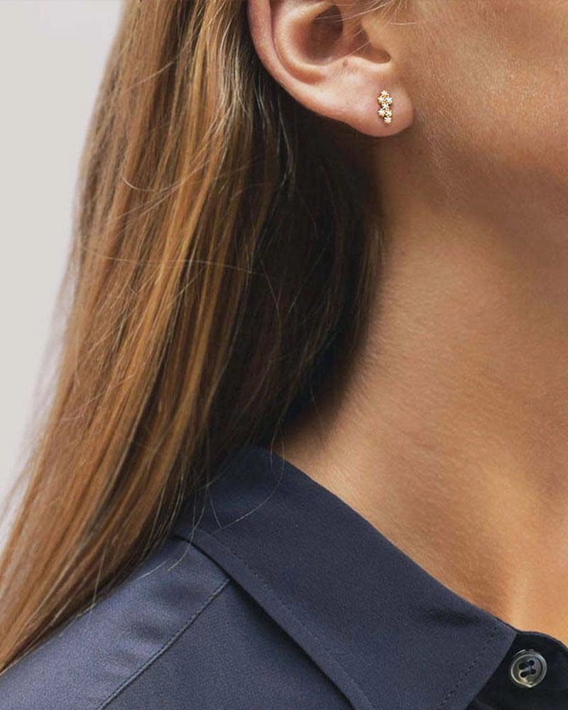 Milky Way Drop Studs Gold Drakenberg Sjölin, Schneller Versand - Nordicspectra.de